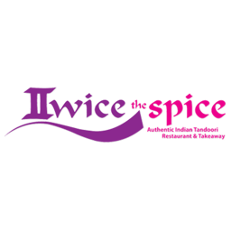 Twice the Spice  logo.